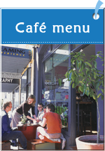Cafe menu